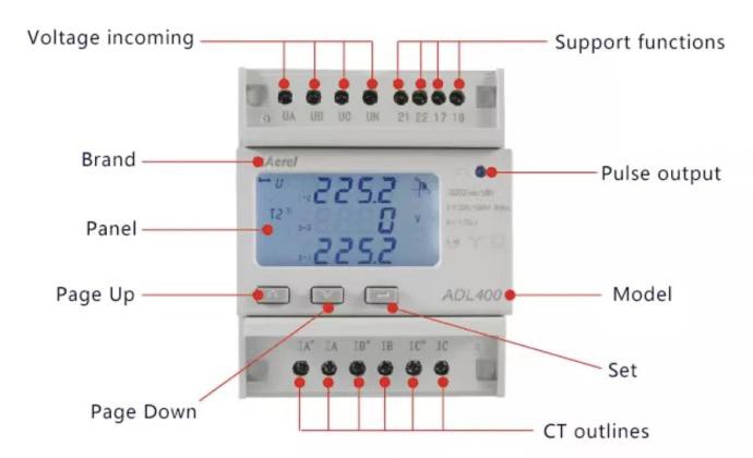 2.Multi-function Kwh Meter